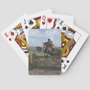 Baralho Cross-Country - Jumping Horse Play Cards
