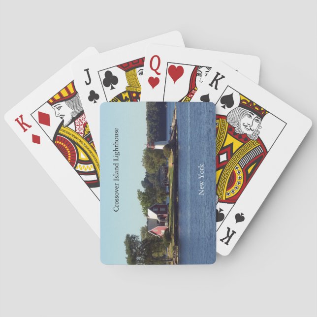 Baralho Crossover Island Lighthouse joga cartas (Verso)