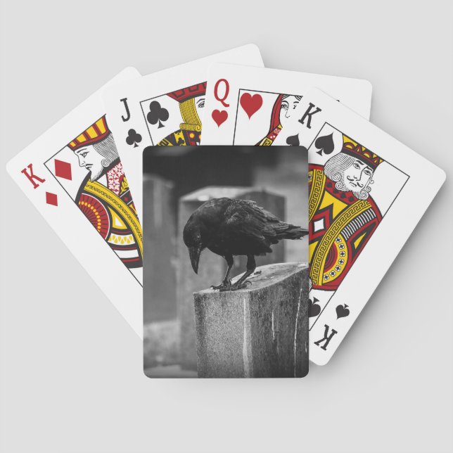 Baralho Crow do Cemitério de Queda (Verso)