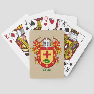 Baralho Cruz Heraldic Shield com Mantling