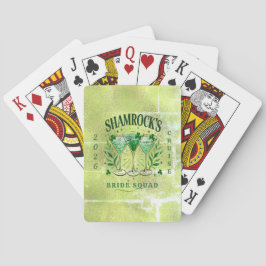 Baralho Cruzeiro Personalizado do Dia de São Patrício, Esq