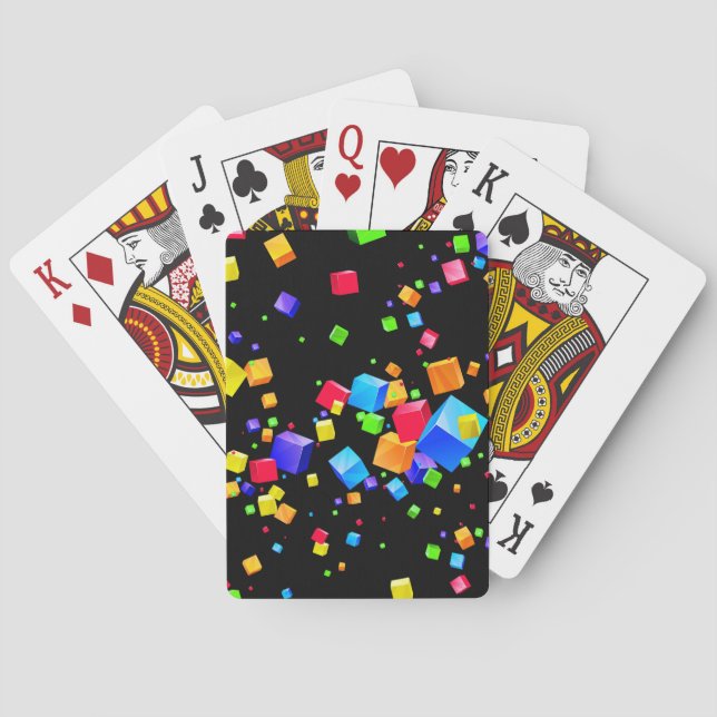 Baralho Cubos Coloridos 2 (Verso)