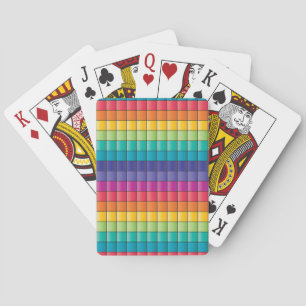 Baralho Cubos Coloridos Doce e Excelente Adoráveis