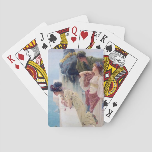 Baralho Cunhagem por Lawrence Alma-Tadema (Verso)