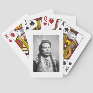 Baralho Curley, da tribo Crow, um dos escoteiros de Custer