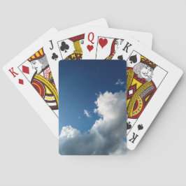 Baralho Curva numa grande nuvem