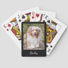 Baralho Custom Pet Photo and Name Script