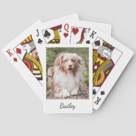 Baralho Custom Pet Photo and Name Script