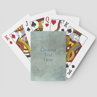 Baralho Customizable Watercolor Playing Cards