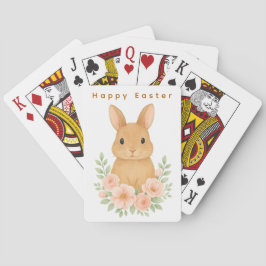 Baralho Cute bunny Easter Classic Playing Cards