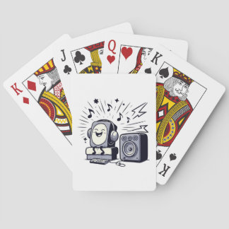 Baralho Cute Music Lover – Fun Cartoon Playing Cards
