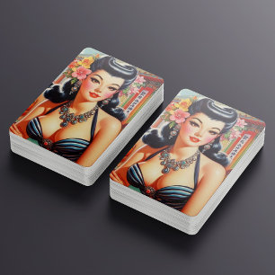 Baralho Cute Vinage Oriental Girls