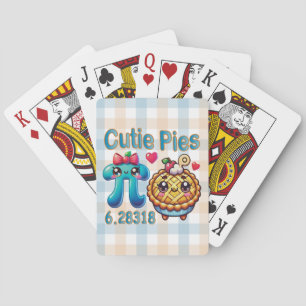 Baralho "Cutie Pies" - Símbolo de Pi Cónico e Pie Pun