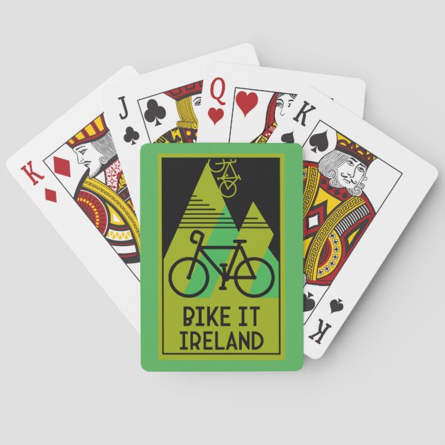 Baralho Cycling Ireland (Verso)