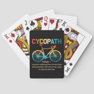 Baralho Cycopath Funny Cycling para Ciclistas e Bikers