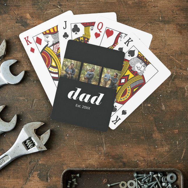 Baralho Dad Established Modern 3 Photo (Criador carregado)