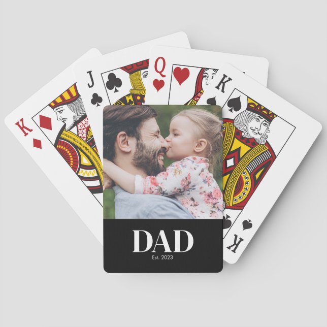 Baralho  Dad Established Photo (Verso)