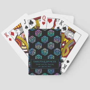Baralho Dados de RPG   Gamer de Mesa de Fantasia Holo PnP 