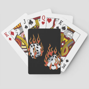 Baralho Dados flamejantes