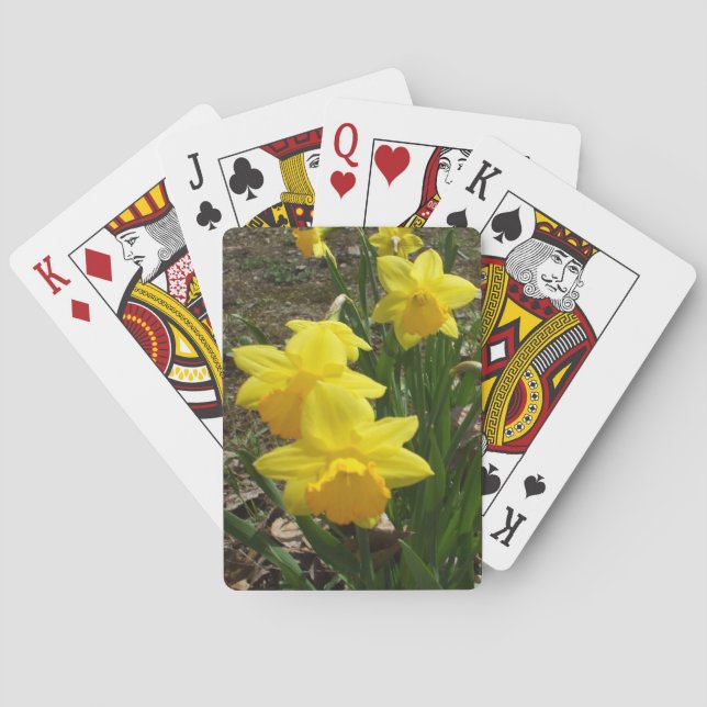 Baralho Daffodils para avós (Verso)