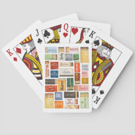 Baralho Dallas Matchbook Classic Playing Cards