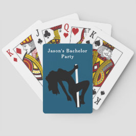 Baralho Dançarina de Silhouette Out Noite Saída de Caras d