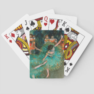 Baralho Dançarinos no verde por Edgar Degas