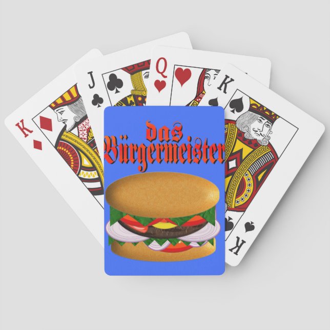 Baralho das Burgermeister Bicicletas (Verso)