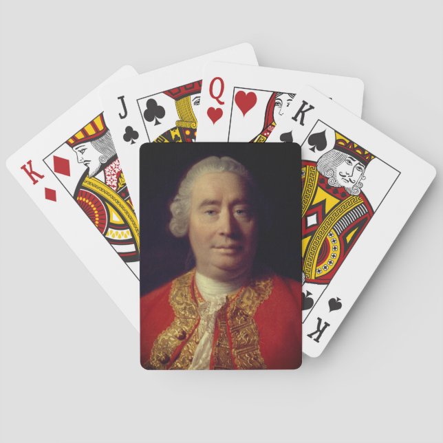 Baralho David Hume (retrato de Allan Ramsay, 1766) (Verso)