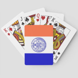Baralho de Cartas com a Bandeira da Cidade de Nova