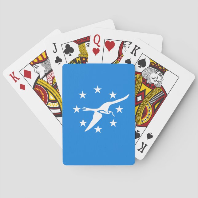 Baralho de Cartas com a Bandeira de Corpus Christi (Verso)