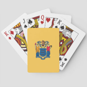 Baralho de Cartas com a Bandeira de Nova Jersey, E