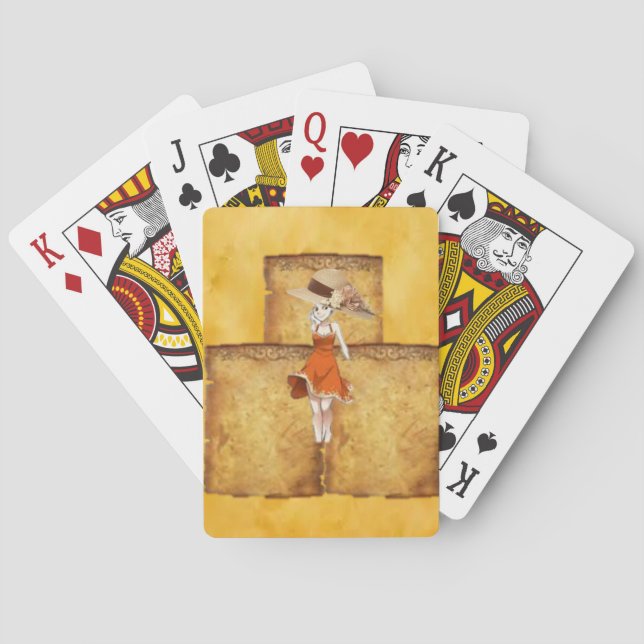 Baralho de Cartas Dama (Verso)