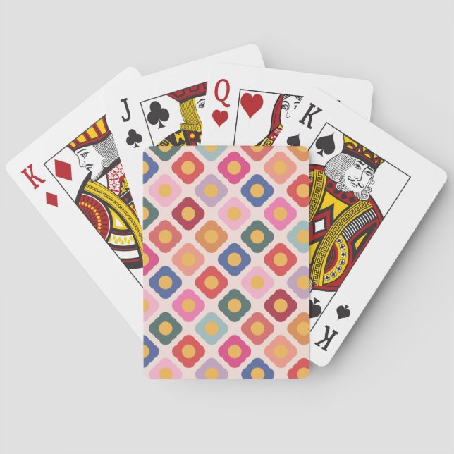 Baralho de Cartas de Arte Folclórica (Verso)