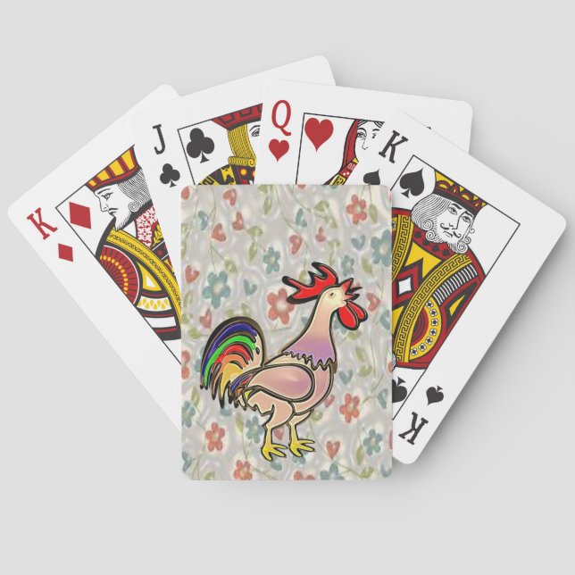 Baralho de Cartas de Galo (Verso)