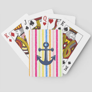 Baralho de Cartas de Jogar Âncora