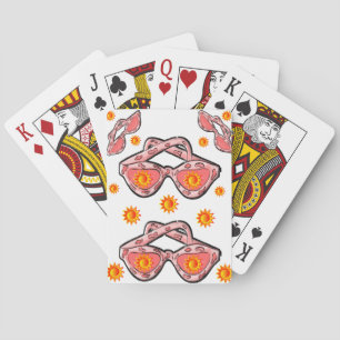 Baralho de Cartas de Jogar do Girassol