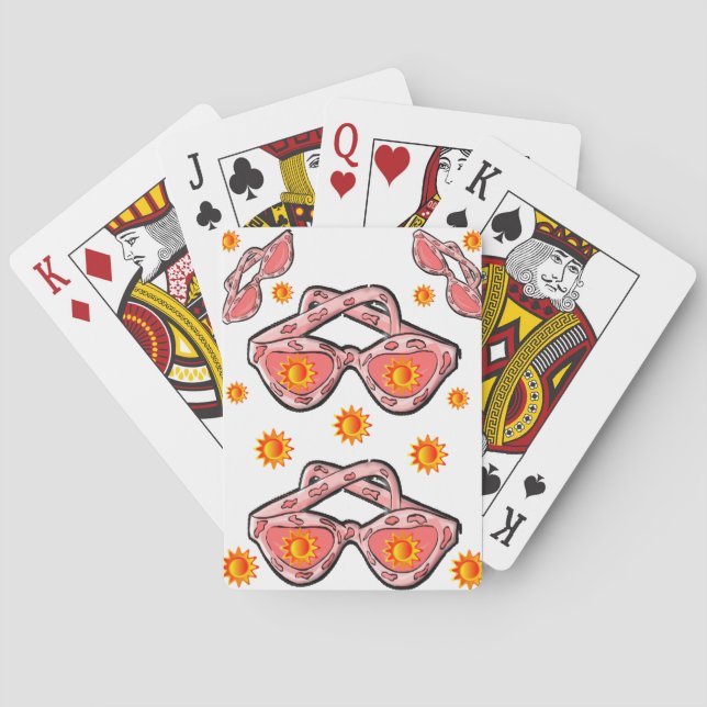 Baralho de Cartas de Jogar do Girassol (Verso)