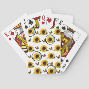 Baralho de Cartas de Jogar do Girassol