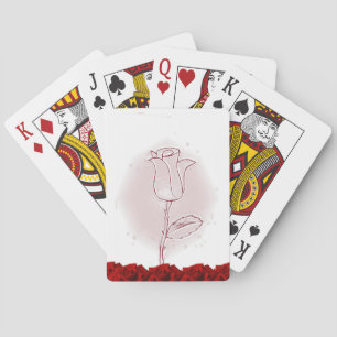 Baralho de Cartas de Jogar Florais