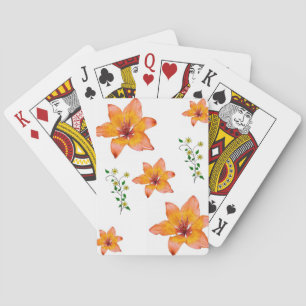 Baralho de Cartas de Jogar Florais