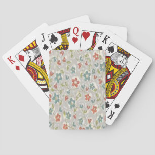 Baralho de Cartas de Jogar Florais