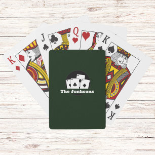 Baralho de Cartas de Jogar Personalizado com Monog