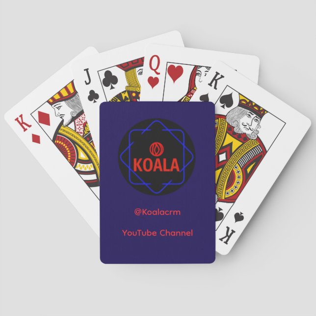 Baralho de Cartas de Koala (Verso)