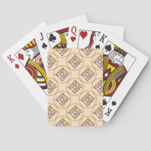 Baralho de Cartas de Poker com Logotipo Empresaria