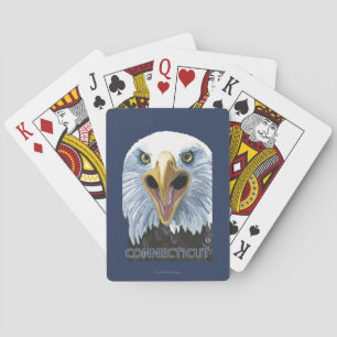 Baralho De ConnecticutEagle fim acima