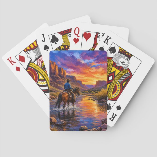 Baralho de Cowboy Errante (Verso)