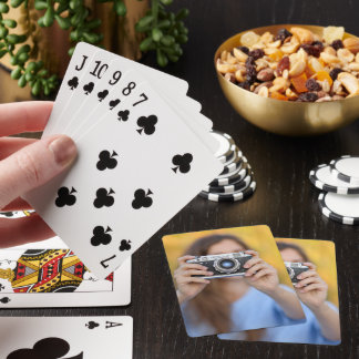 Baralho de Fotos Personalizadas de Lembrança