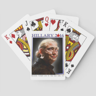 Baralho De Hillary cartões 2016 de jogo