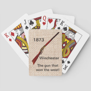Baralho De Winchester cartões 1873 de jogo